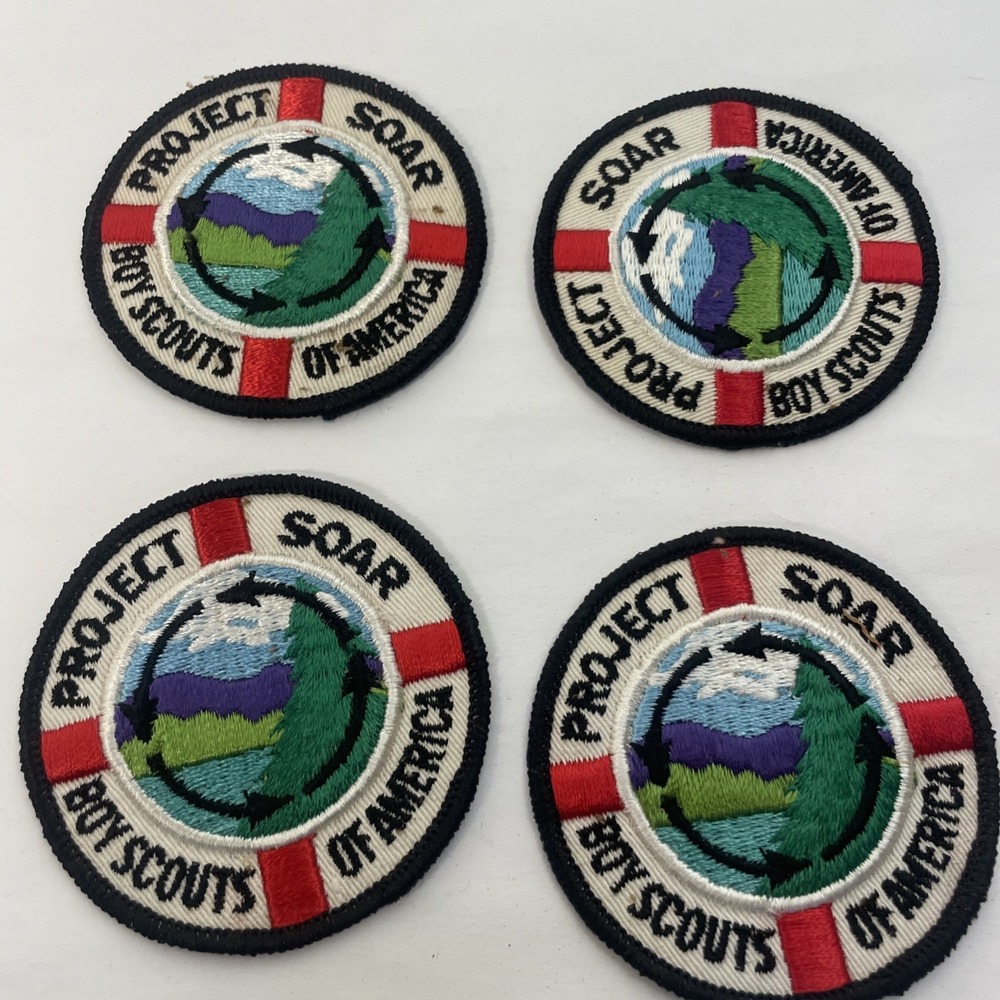 Boy Scouts of America Project Soar Patch LOT of 4